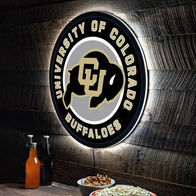 Colorado Buffaloes LED XL Round Wall Décor