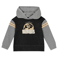 Ensemble sweat à capuche et legging noir Colorado Buffaloes Clubhouse pour bébé fille