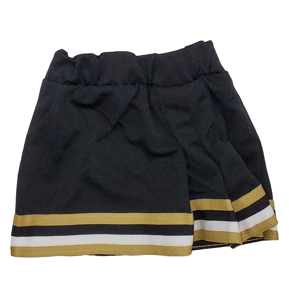 Girls Toddler Black Colorado Buffaloes Two-Piece Cheer Top & Skirt Set