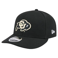 Men's New Era Black Colorado Buffaloes Low Profile 9FIFTY Snapback Hat