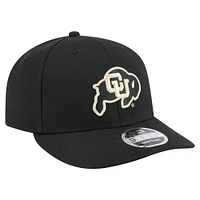 Men's New Era Black Colorado Buffaloes Low Profile 9FIFTY Snapback Hat