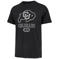 Men's '47  Black Colorado Buffaloes 1876 Primary Logo Franklin T-Shirt