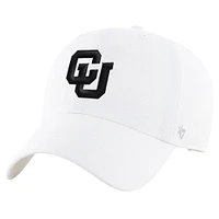 Men's '47 White Colorado Buffaloes Clean Up Adjustable Hat