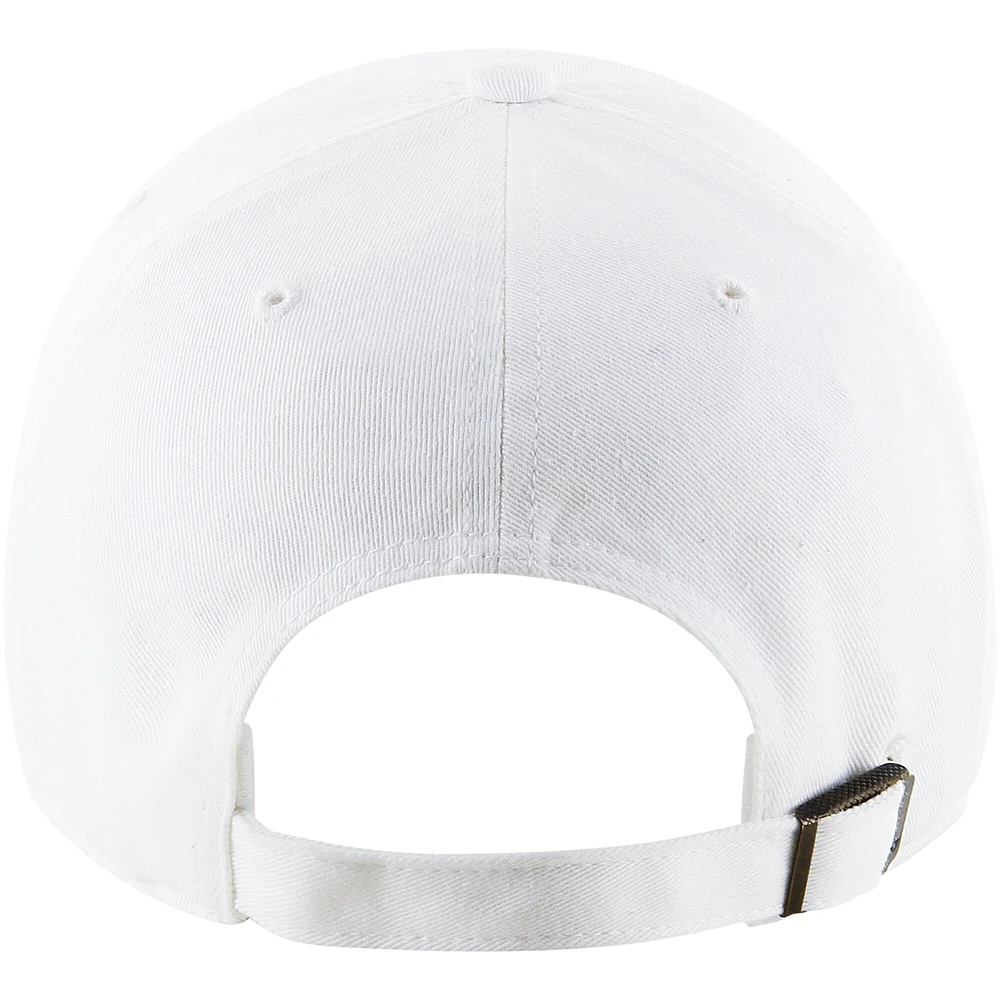 Casquette réglable Clean Up '47 blanche des Colorado Buffaloes pour hommes