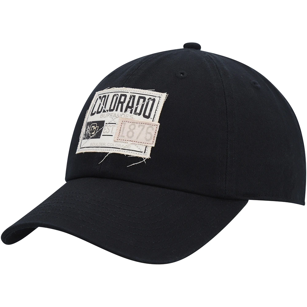 Casquette réglable Largo Colorado Buffaloes Ahead noire pour hommes