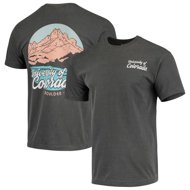 T-shirt anthracite Colorado Buffaloes Script Local Comfort Color pour homme