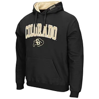Sweat à capuche Colosseum noir Colorado Buffaloes Arch & Logo 3.0 pour hommes