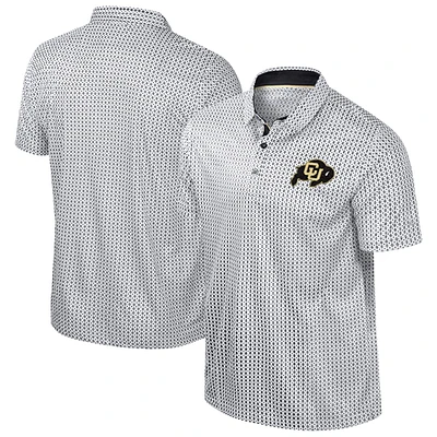 Polo Marty Rival noir Colosseum pour homme des Colorado Buffaloes de grande taille