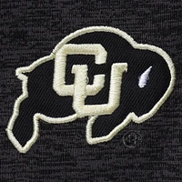 Men's Colosseum Black Colorado Buffaloes Down Swing Polo