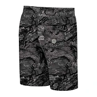 Men's Colosseum Charcoal Colorado Buffaloes Realtree Aspect Ohana Swim Shorts