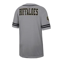 Maillot de baseball Free Spirited pour homme Colosseum Grey Colorado Buffaloes