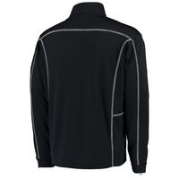 Men's Columbia Golf Black Colorado Buffaloes Shotgun Omni-Wick Quarter-Zip Pullover Jacket