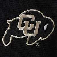 Men's Columbia Golf Black Colorado Buffaloes Shotgun Omni-Wick Quarter-Zip Pullover Jacket