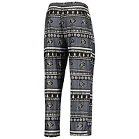 Men's Concepts Sport Black Colorado Buffaloes Ugly Sweater Long Sleeve T-Shirt and Pants Sleep Set