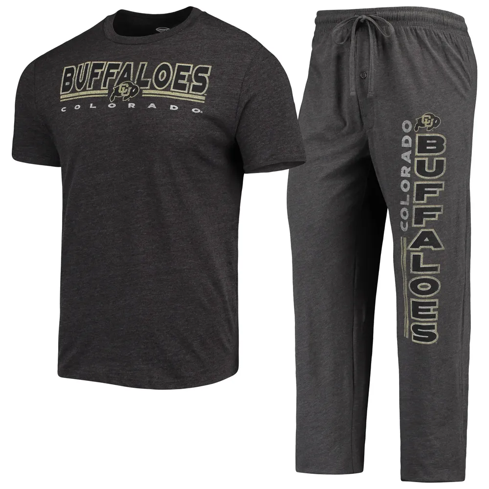 Men's Concepts Sport Heathered Charcoal/Red Louisville Cardinals Meter T-Shirt & Pants Sleep Set Size: Small