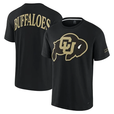 T-shirt emblématique des Buffaloes du Colorado pour hommes Fanatics Black