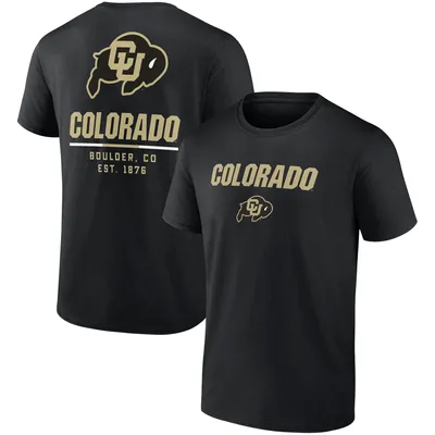 Colorado Buffaloes Fanatics Branded Game Day 2-Hit T-Shirt - Black