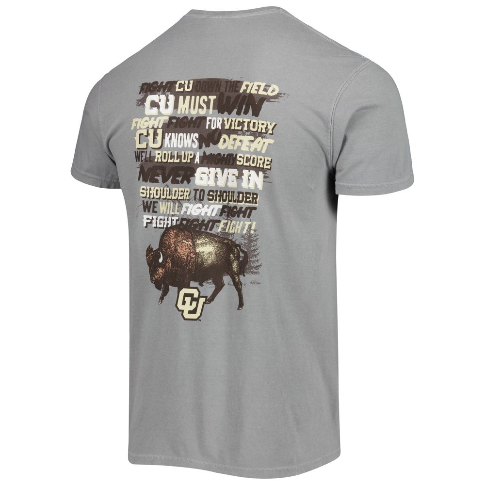 Men's Gray Colorado Buffaloes Hyperlocal T-Shirt