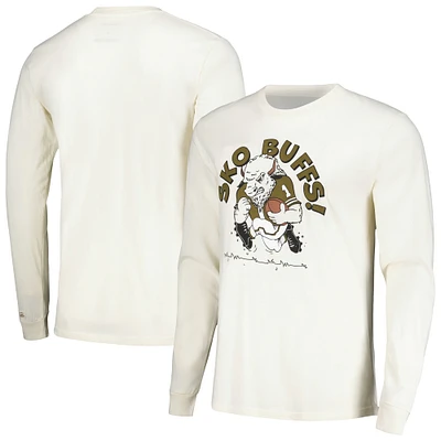 Men's Homefield Cream Colorado Buffaloes Long Sleeve T-Shirt