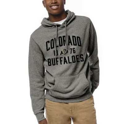 Colorado Buffaloes League Collegiate Wear Heritage Tri-Blend Pullover Hoodie