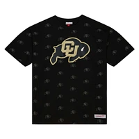T-shirt noir à imprimé intégral des Buffaloes du Colorado Mitchell & Ness pour hommes