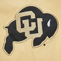 Men's Mitchell & Ness Gold/Black Colorado Buffaloes Throw It Back Retro Full-Zip Windbreaker Jacket