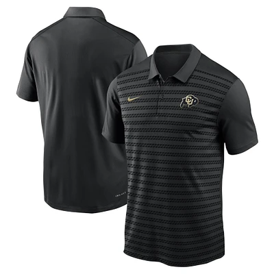 Polo de performance Nike Colorado Buffaloes 2024 Sideline Victory Coaches pour homme, noir