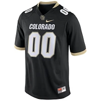 Men's Nike Black Colorado Buffaloes Pick-A-Player NIL Replica Football Jersey