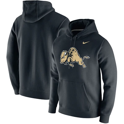 Sweat à capuche Nike Colorado Buffaloes Vintage School Logo noir pour homme