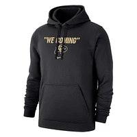 Men's Nike Black Colorado Buffaloes We Coming Pullover Hoodie