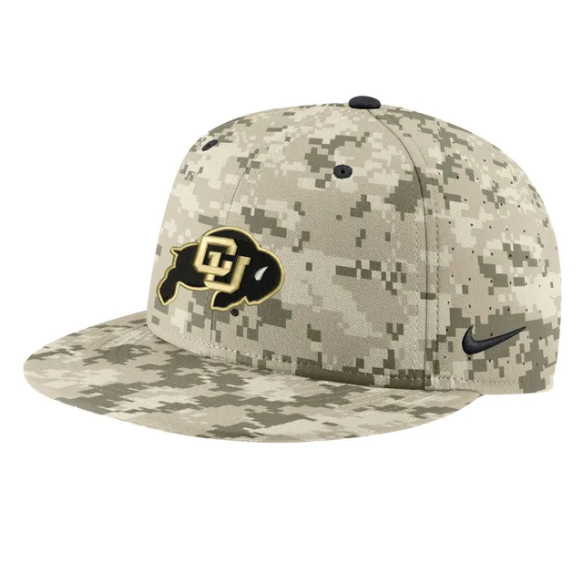 Men's Nike Camo Oregon Ducks Team Baseball True Performance Fitted Hat