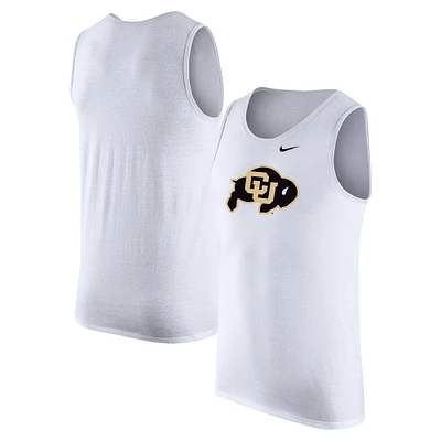 Men's Nike White Colorado Buffaloes Tank Top