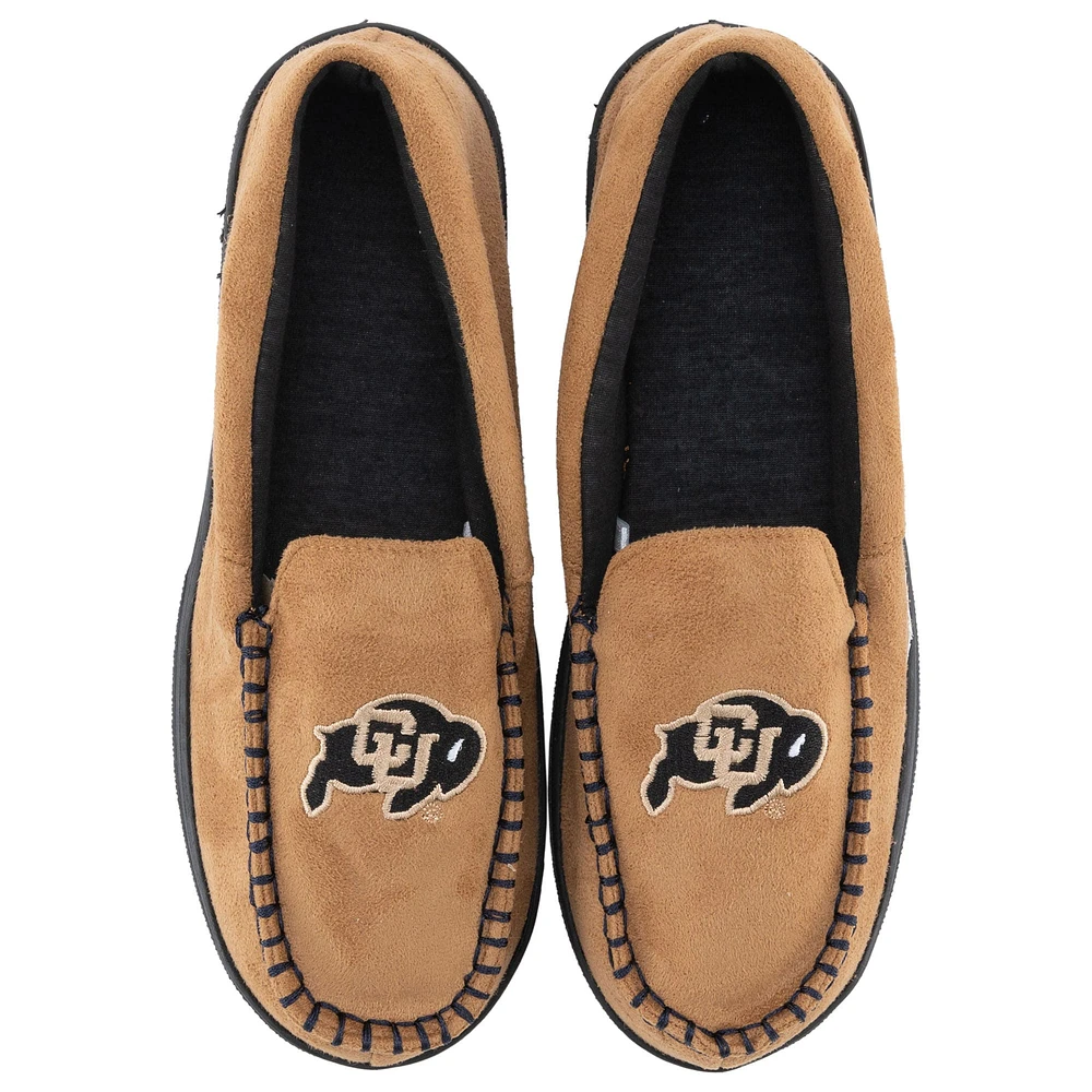 Men's ZooZatz Colorado Buffaloes Moccasin Slippers