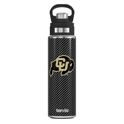 Colorado Buffaloes Tervis 24oz. Carbon Fiber Wide Mouth Bottle