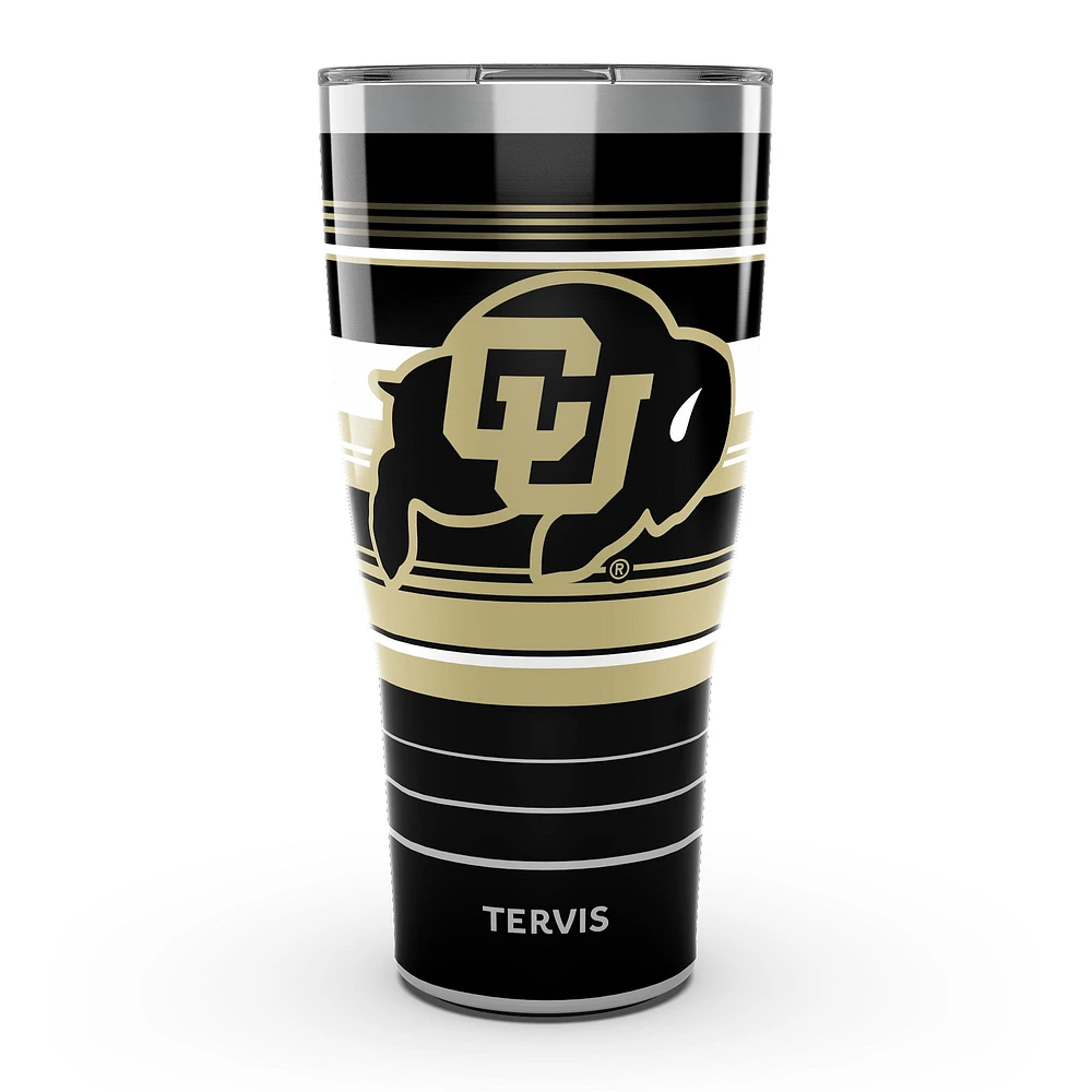 Tervis Buffaloes du Colorado 30oz. Gobelet en acier inoxydable à rayures Hype