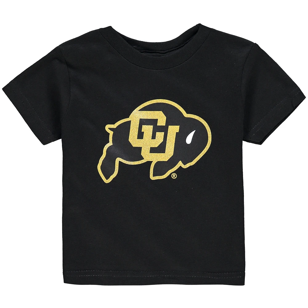 T-shirt noir à gros logo Colorado Buffaloes pour tout-petit