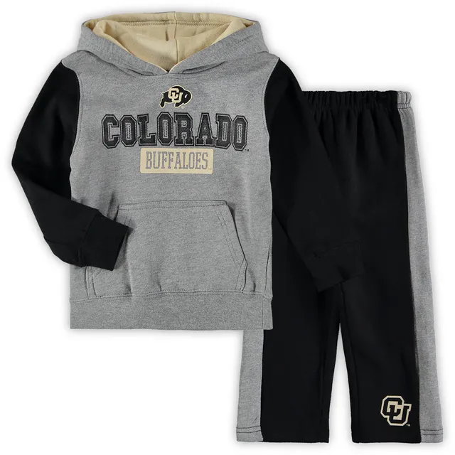 Oklahoma State Cowboys Colosseum Toddler Back to School Fleece Hoodie and Pant Set - Heathered Gray/Orange