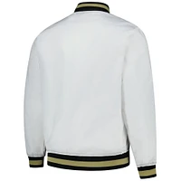 Veste universitaire unisexe Charlie Hustle blanche à boutons-pression des Colorado Buffaloes