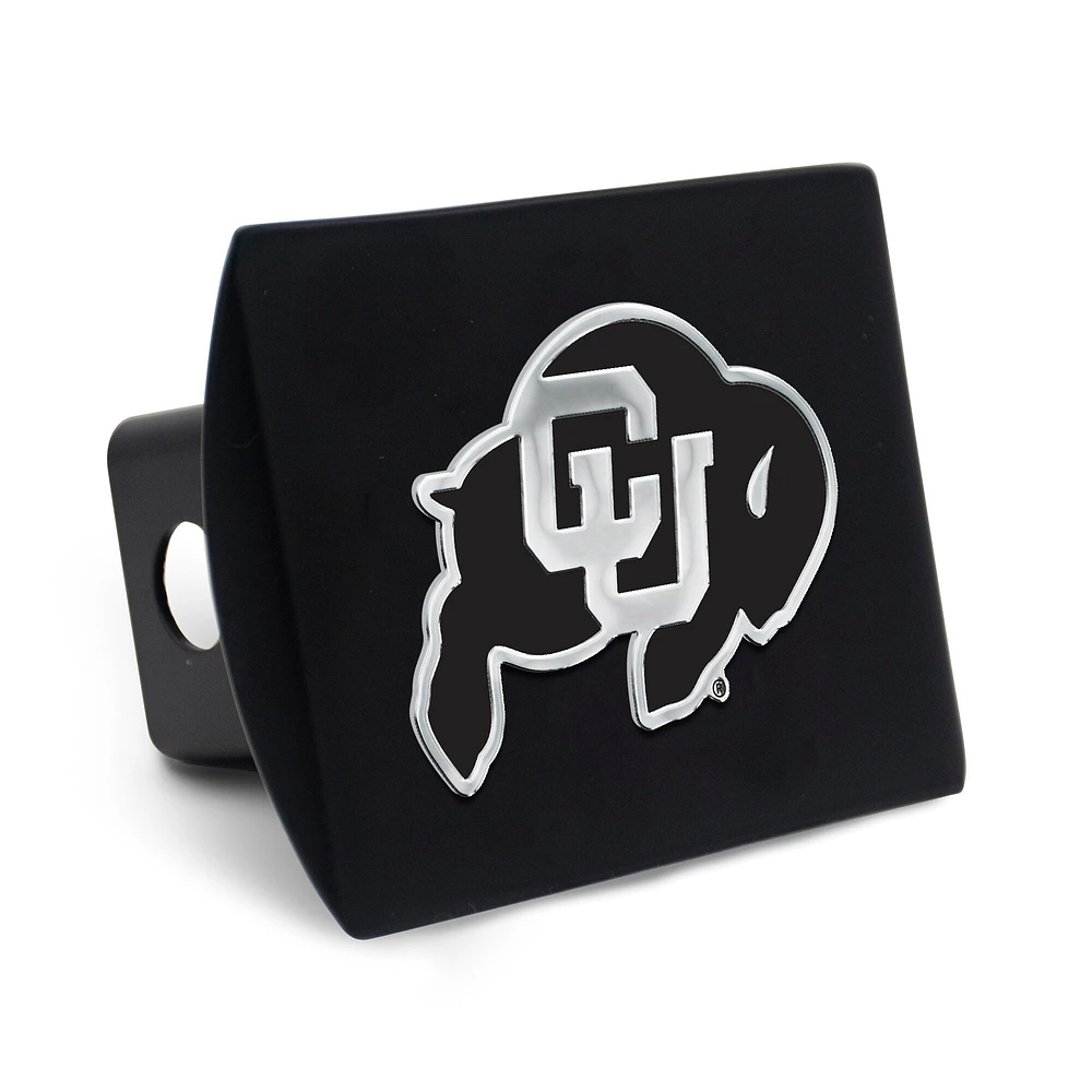 WinCraft Colorado Buffaloes Premium Metal Chrome Logo Hitch Cover