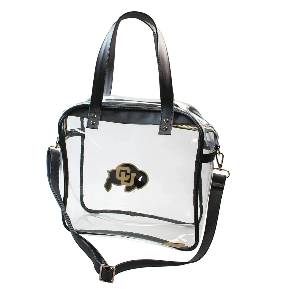 Lids Colorado Buffaloes Women's Clear Belt Bag - Black