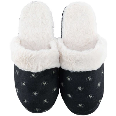 Chaussons en fausse fourrure ZooZatz Colorado Buffaloes pour femmes