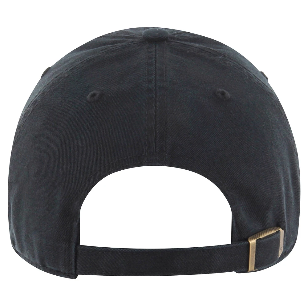Youth '47 Black Colorado Buffaloes Clean Up Adjustable Hat