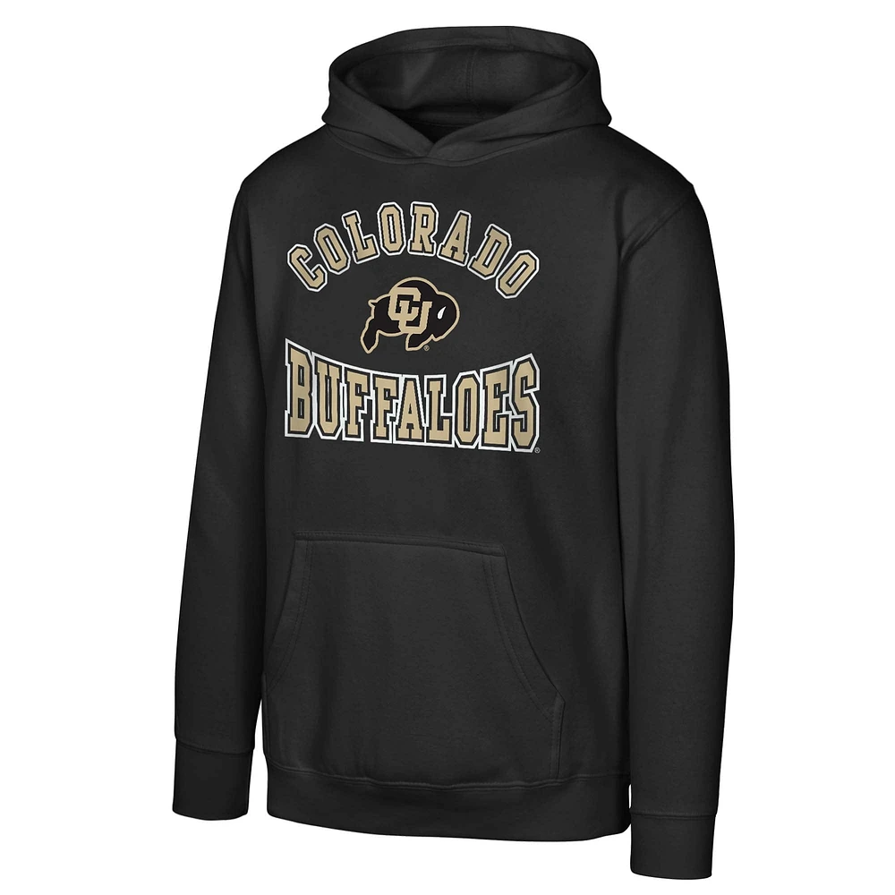 Youth  Black Colorado Buffaloes Hometown Classic Fleece Pullover Hoodie