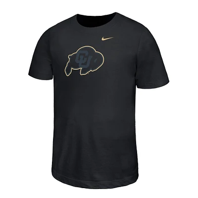 T-shirt Nike noir pour jeunes Colorado Buffaloes Legend Color Pop Performance