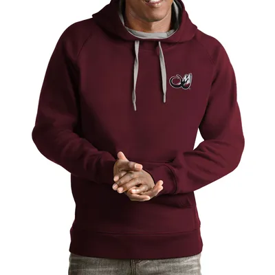 Colorado Mammoth Antigua Victory Pullover Hoodie - Maroon