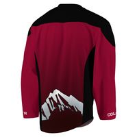 Men's Maroon/ Colorado Mammoth Replica Jersey