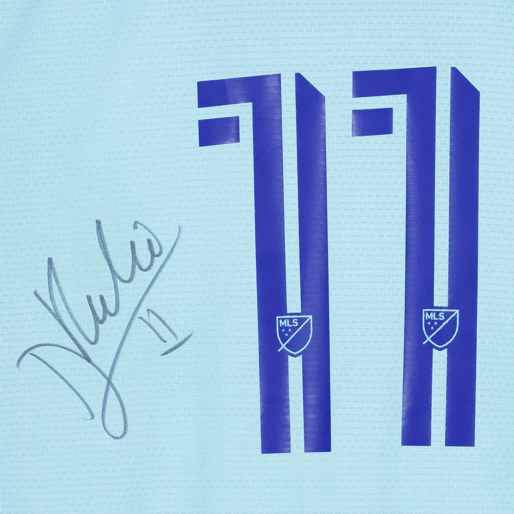 Diego Rubio Colorado Rapids Autographed Match-Used #11 Blue Jersey from the 2023 MLS Season