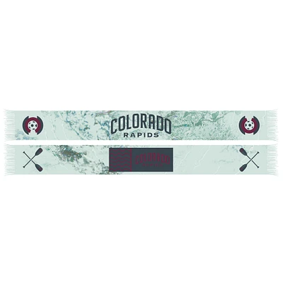 Écharpe à crochet en jersey vert Colorado Rapids 2025