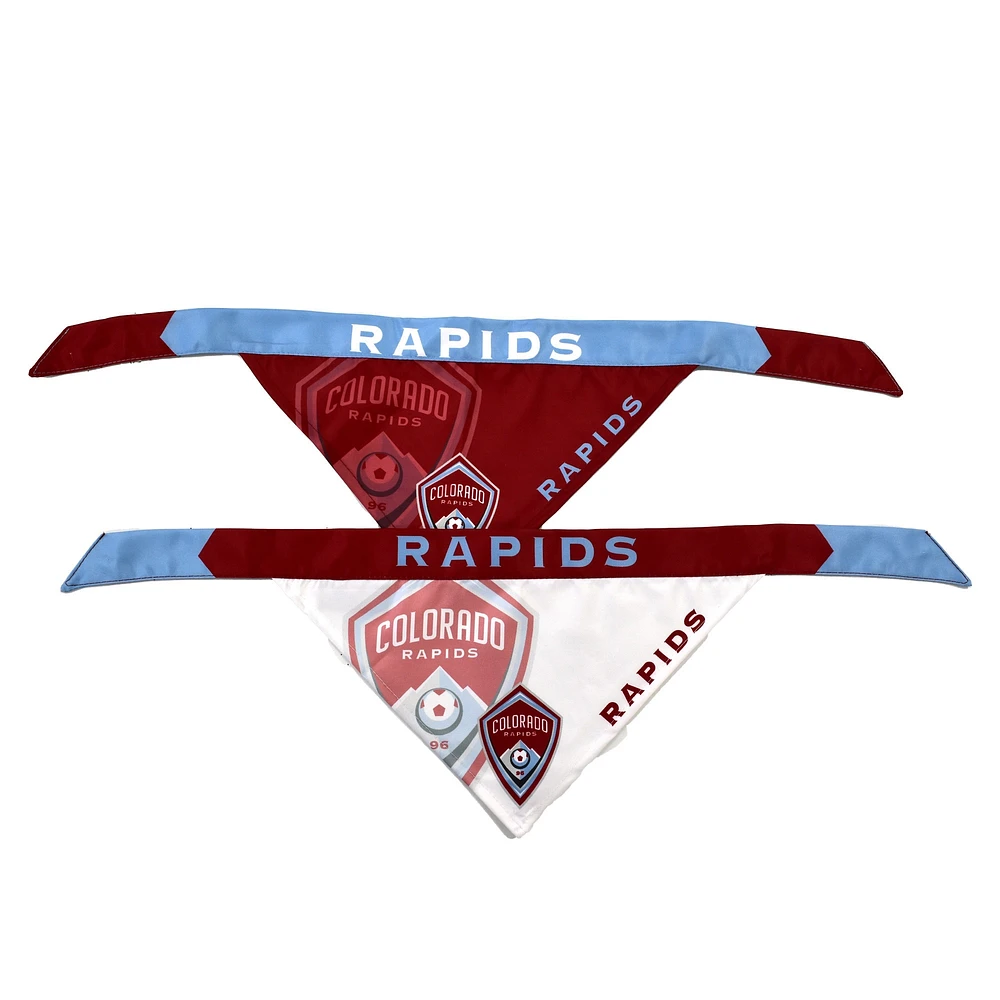 Little Earth Colorado Rapids Two-Pack Pet Bandana Set