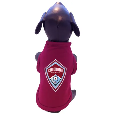 Colorado Rapids Pet T-Shirt - Maroon